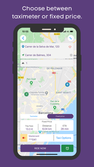 Taximes App - Aplicación taxi Screenshot