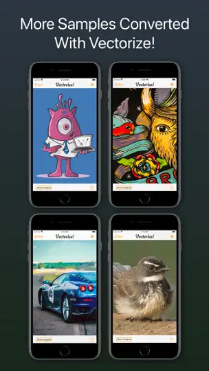 Capture d'écran de Vectorize! sur iPhone 6