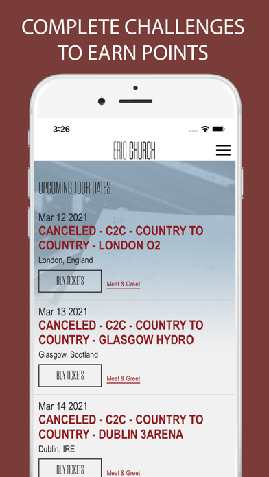 How to cancel & delete Eric Church Official from iphone & ipad 4