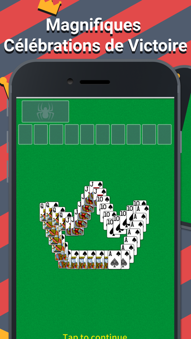 Screenshot #3 pour Spider Solitaire Classic.