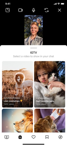 Instagram app screenshot