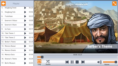 Lost Horizon - Soundtrack Screenshot