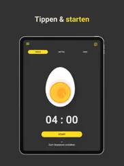 eieruhr - smart cook ipad bildschirmfoto 2