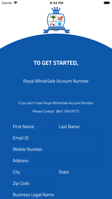 Royal Wholesale Screenshot