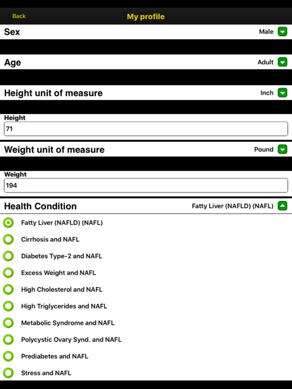 Fatty Liver (NAFL) screenshot 2