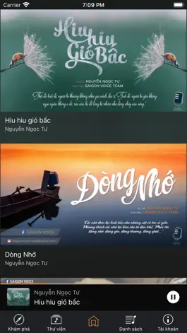 Game screenshot SaigonVoice - Kho audio truyện apk