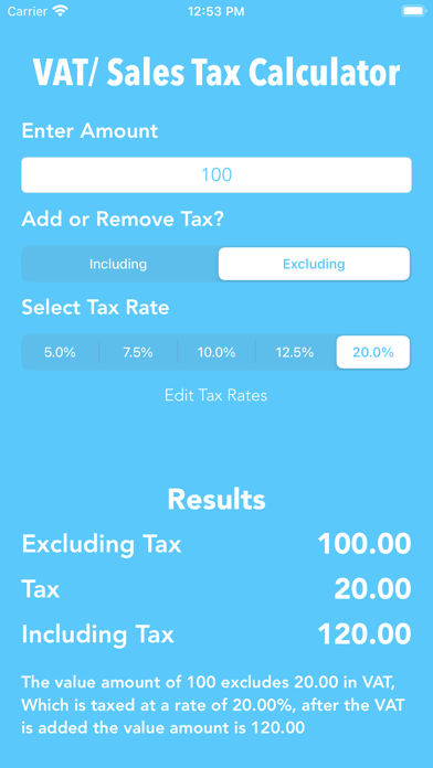 VAT/Tax Calculatorのおすすめ画像2