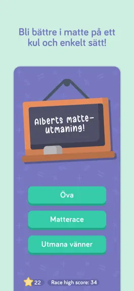 Game screenshot Alberts matteutmaning mod apk
