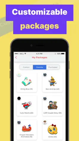 Game screenshot Stickers for photos & text apk