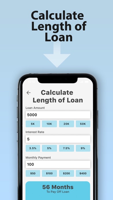 Boat Loan Calculator Screenshot