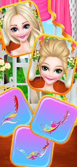 Game screenshot Princess Eye Tattoo Painting apk