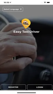 easy taxi driver iphone screenshot 1
