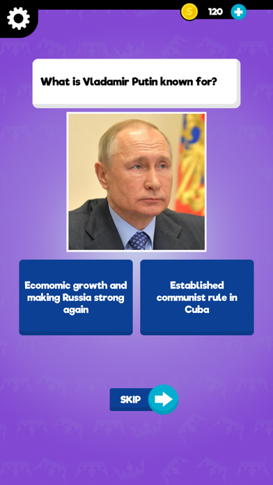 Famous Leaders - History Quiz Screenshot