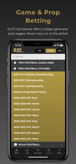 Game screenshot ELITE Sportsbook hack