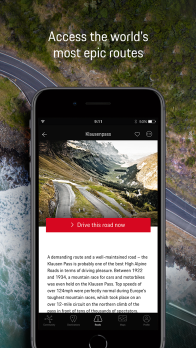 ROADS by Porsche Route Planner screenshot 4