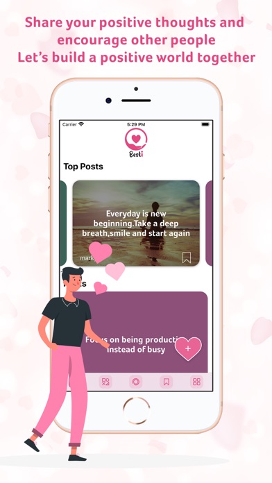 Besti: Be Positive & Healthy Screenshot