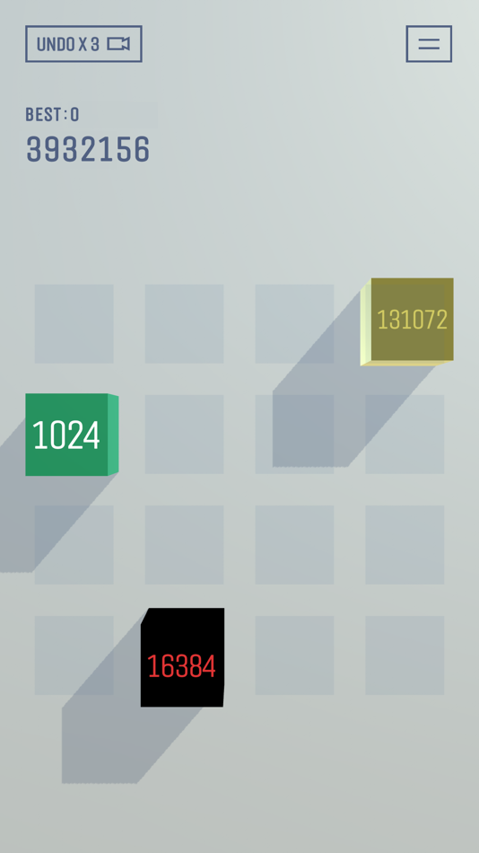 #2. 2048 CUBE (iOS) Podle: GALBRO INC.