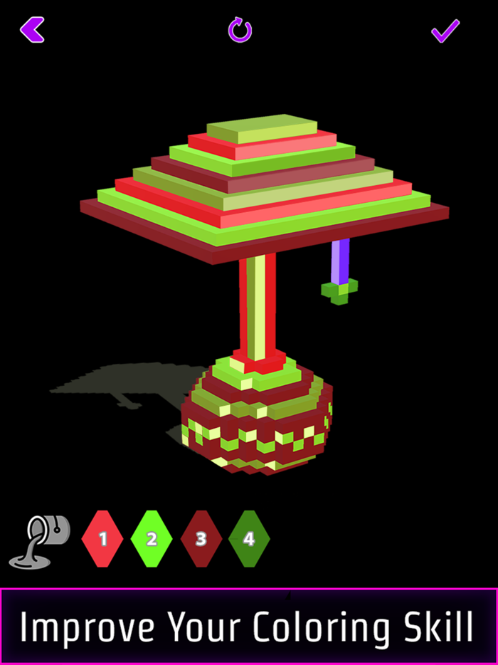 Glow House Voxel - Neon Draw