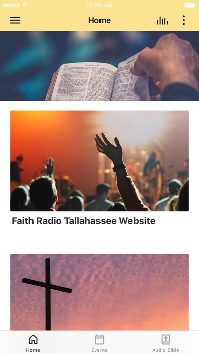 Faith Radio App Screenshot