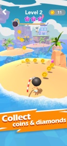 Bomb Runner 3D screenshot #4 for iPhone