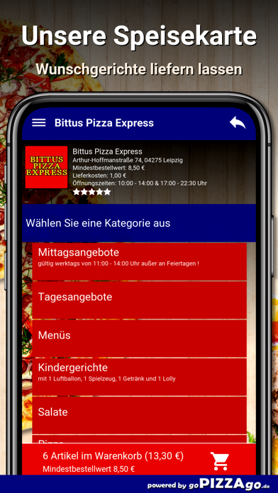 Bittus Pizza Express Leipzig screenshot 4