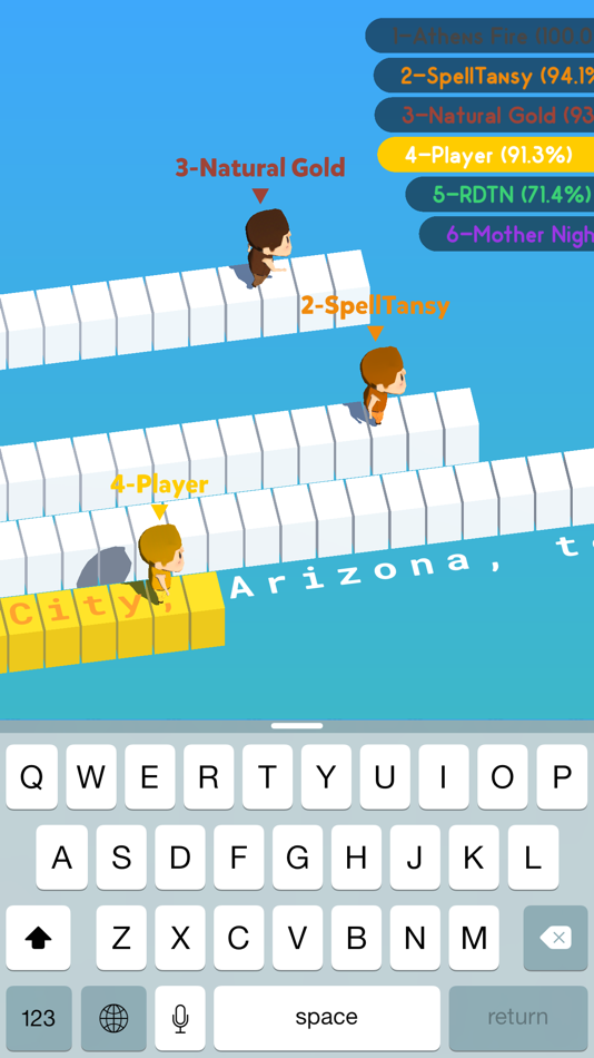 #2. Type Run (iOS) 由: Voodoo