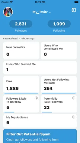 Game screenshot Find Unfollowers For Twitter mod apk