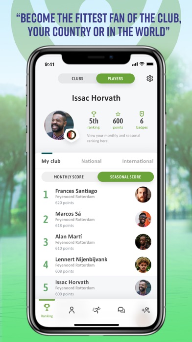 Healthy Football League Screenshot