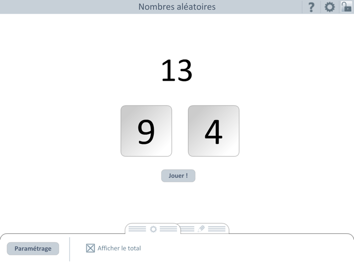 École  Nombres aléatoires