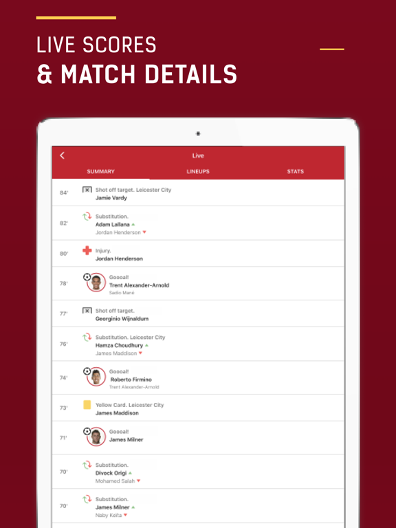 Screenshot #6 pour Liverpool Live – Goals & News.