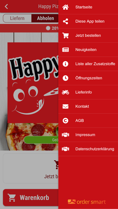 Happy Pizza Bremen Screenshot