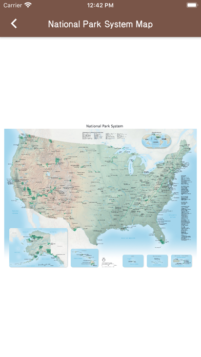 National Parks Tracker Screenshot