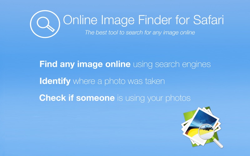 Screenshot #1 pour Online Image Finder for Safari