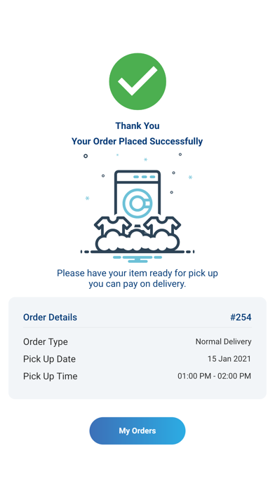 WashNFold :  Online Laundry Screenshot