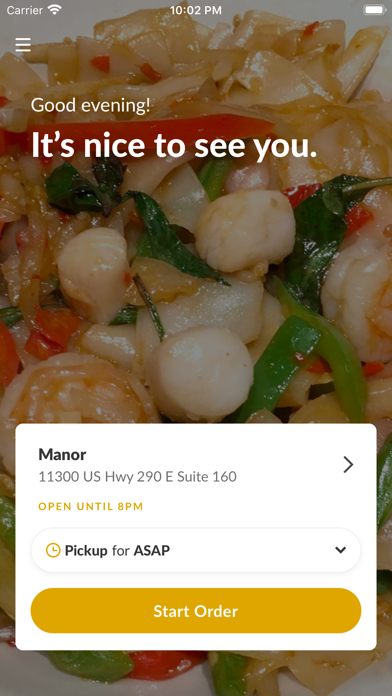 Chokdee Thai Cuisine Screenshot