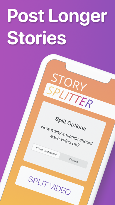 Screenshot #1 pour Story Splitter: Longer Stories