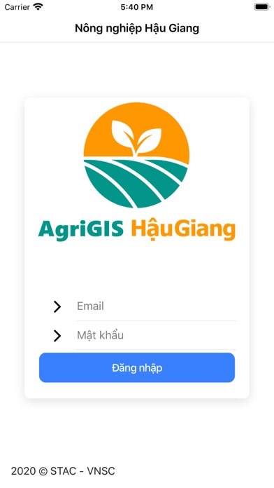 Nông nghiệp Hậu Giang Screenshot