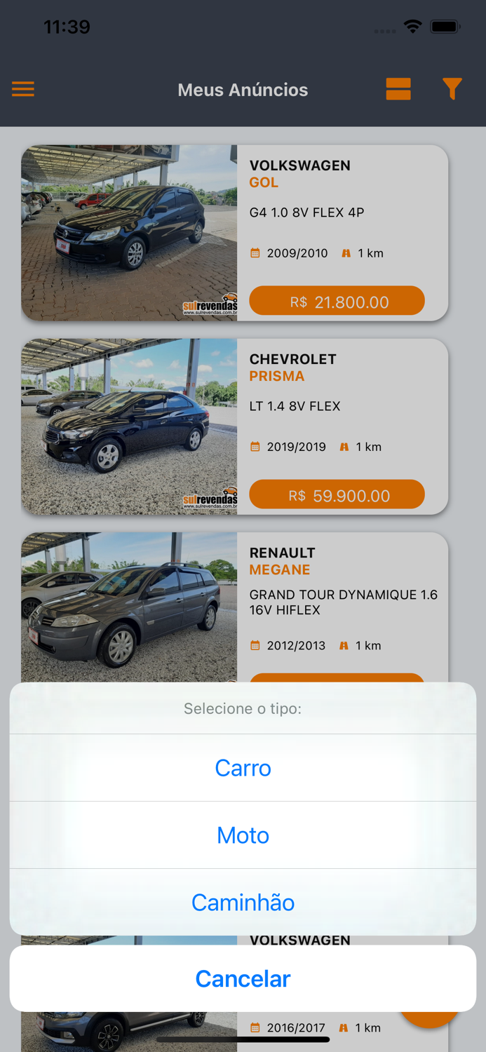 Revendedor -  Sul Revendas