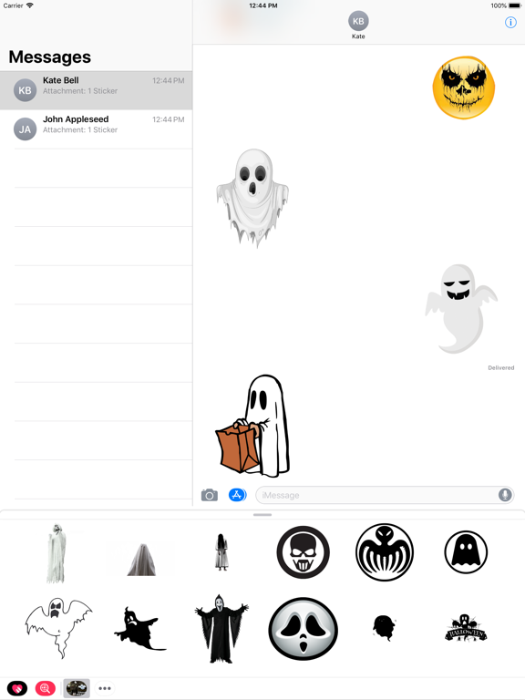 ghosts stickersのおすすめ画像6