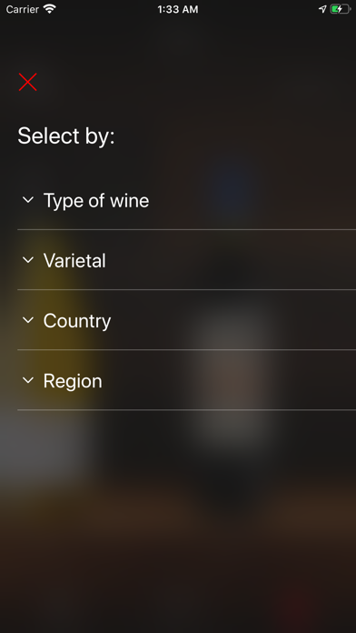 WineAdvisor Mobile Screenshot