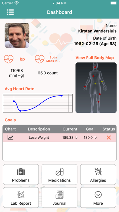 mChartsHealth Screenshot