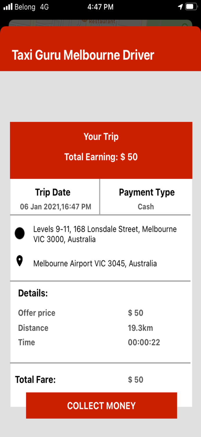 TaxiGuruMelbourneDriver