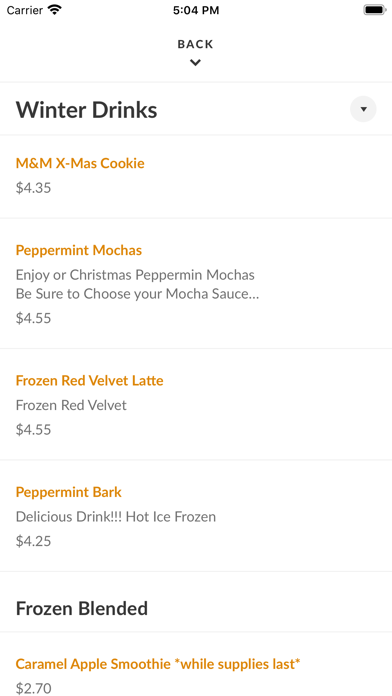 Greenbean Coffee House Screenshot