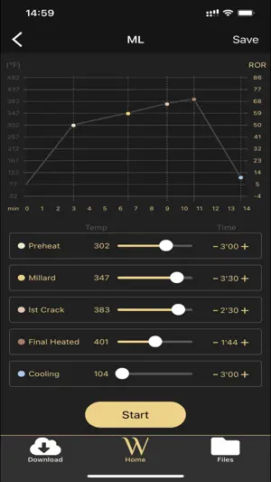 Wakeup coffee roaster screenshot 3