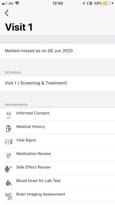 myClinicalTrial Screenshot