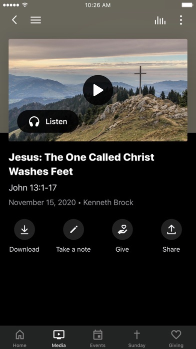 Mercy Gate Church App Screenshot