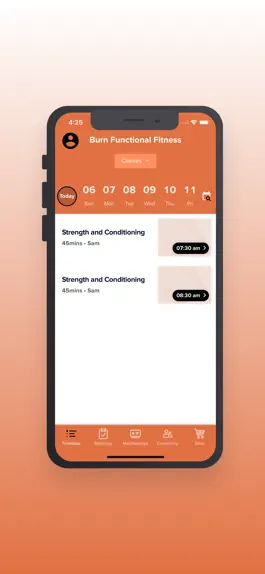Game screenshot Burn Functional Fitness apk