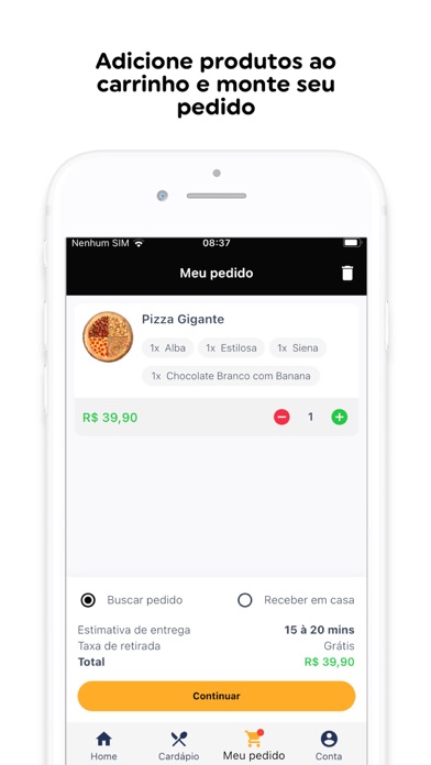 Favorita Pizzaria Screenshot