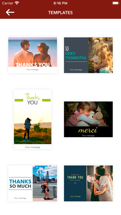 iCelebration Cards Screenshot