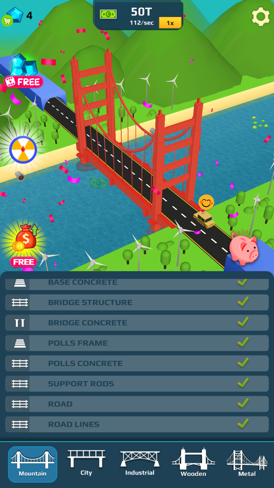 Idle Bridge Design - 1.7 - (iOS)